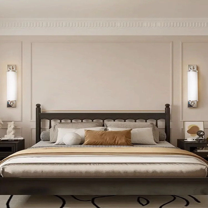 Electroplated Iron Cylinder Wall Lamp