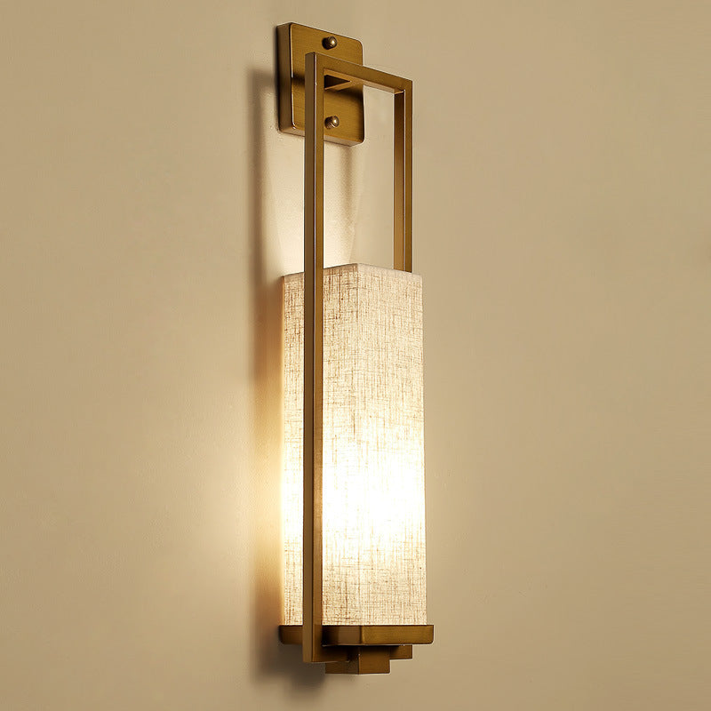 Classical Iron Cloth Wall Lamp