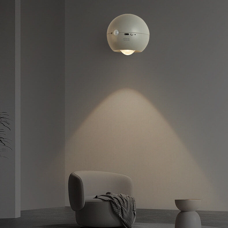 Round Rechargeable Eye Protection Wall Lamp