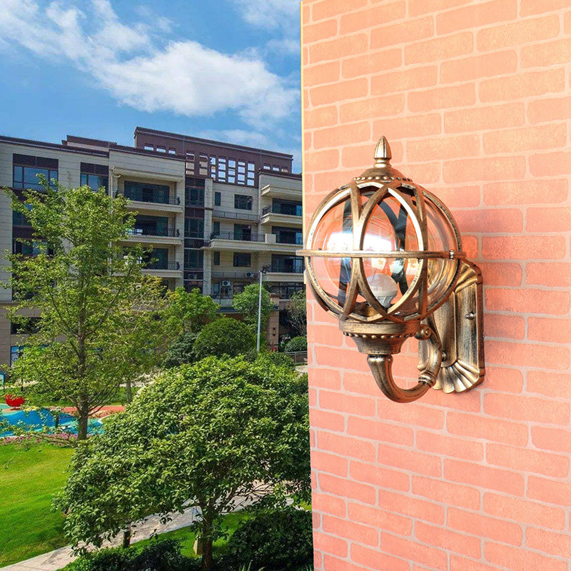 Ball Aluminium Glass Patio Outdoor Light