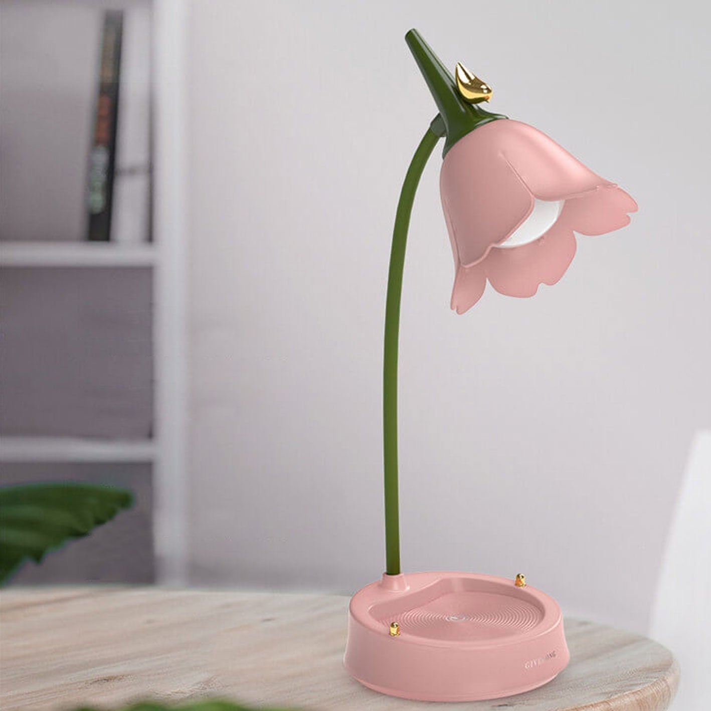 ABS Flower Bird Design Table Lamp