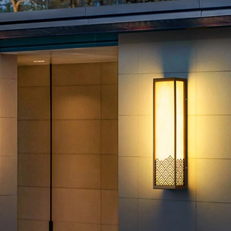 Stainless Steel Imitation Marble Outdoor Light