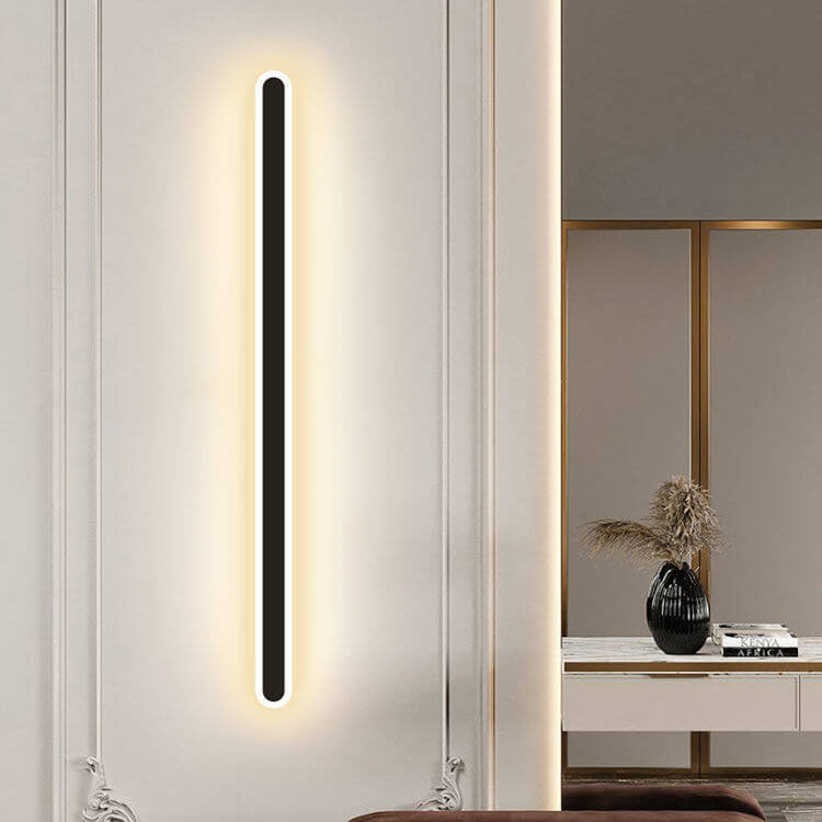 Long Bar Iron Acrylic Wall Lamp