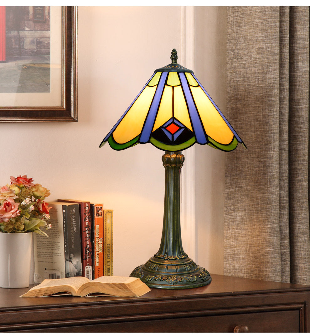 Conic Aluminium Alloy Glass Table Lamp