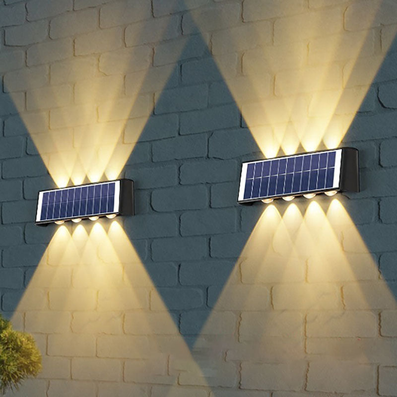 Rectangular ABS PMMA Patio Outdoor Light