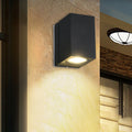 Angle Square Aluminum Patio Outdoor Light