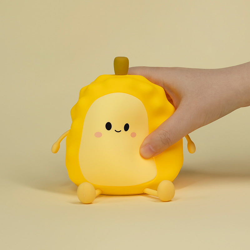 Silicone Cartoon Fruit Charging Table Lamp