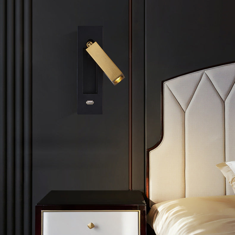 Rectangular Recessed Aluminum Wall Lamp