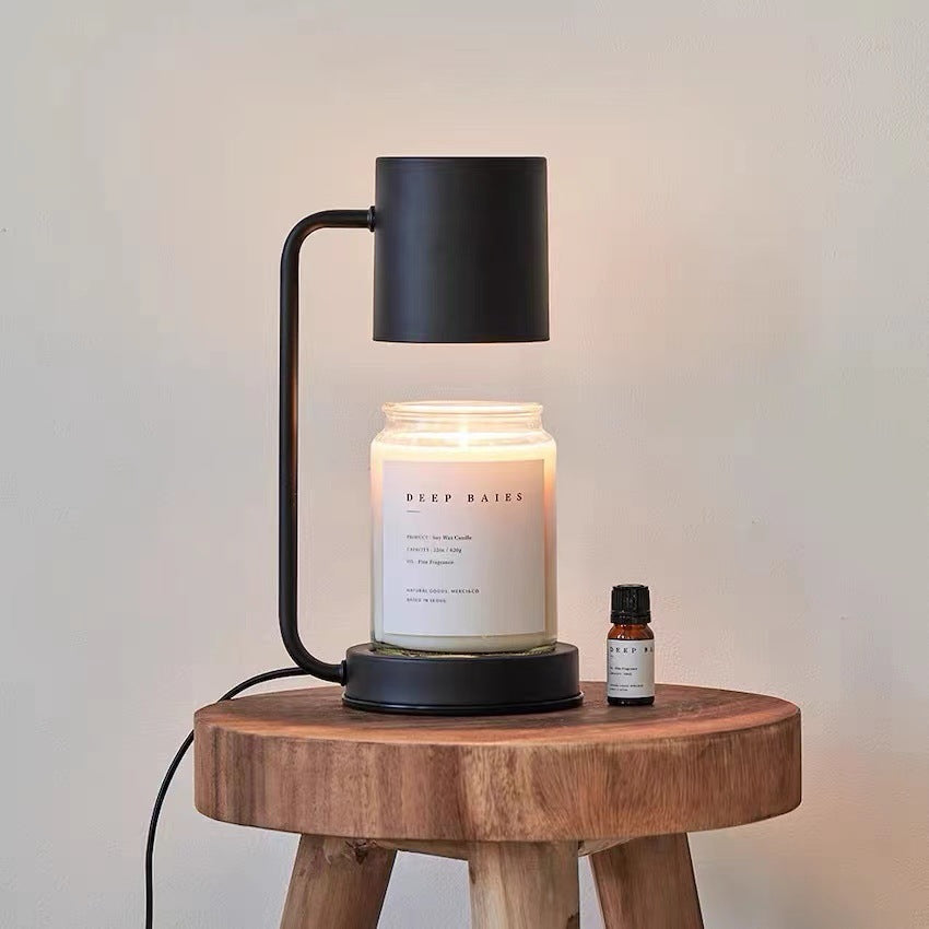 Iron Cylinder Melting Wax Table Lamp