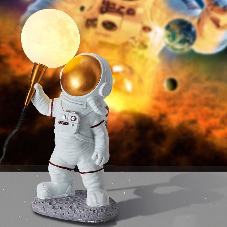Cartoon Astronaut Resin ABS Wall Lamp