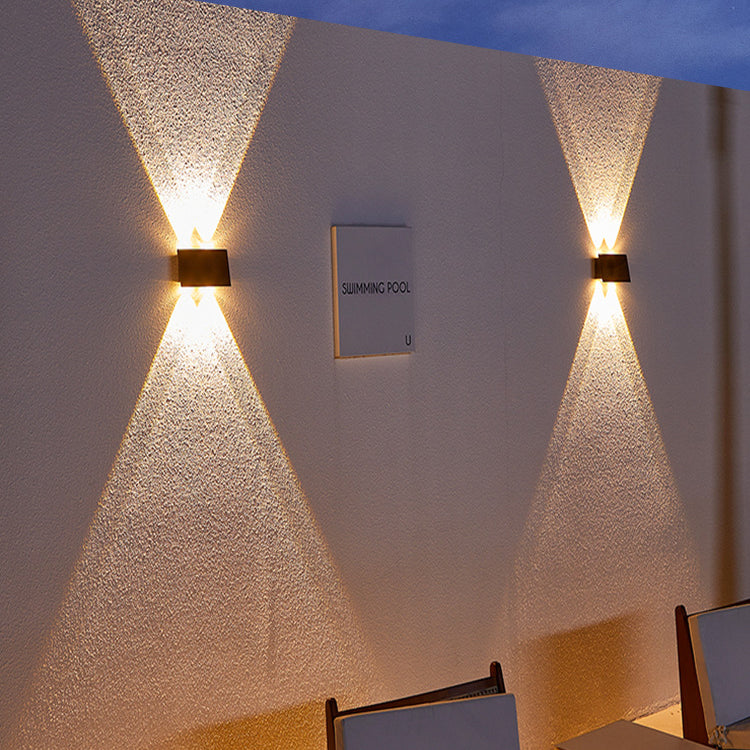 Rectangle ABS Garden Outdoor Light