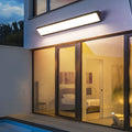 Rectangular Aluminum PC Patio Outdoor Light