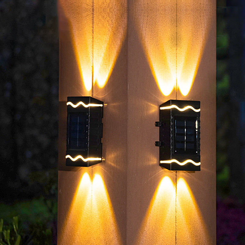 Farmhouse ABS PS Cuboid Outdoor Light