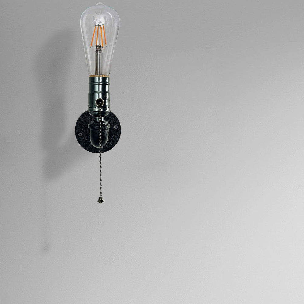 Iron Plumbing Wall Lamp