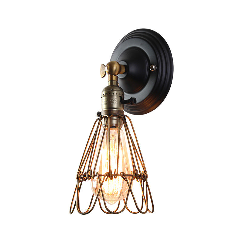Iron Bracket Dining Room Wall Lamp