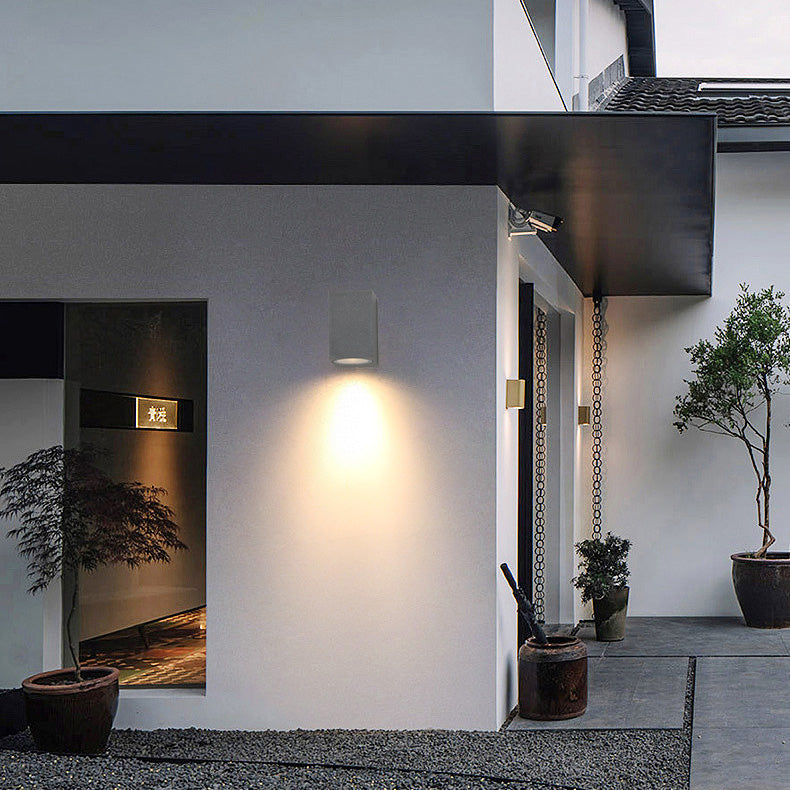 Rectangular Aluminum Garden Outdoor Light
