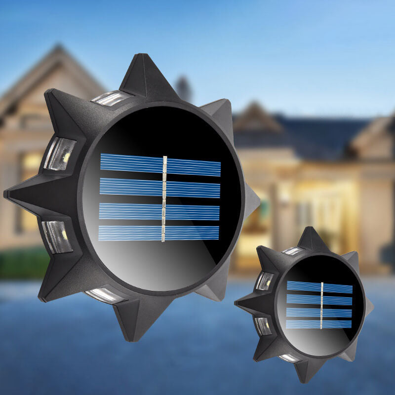 Octagonal Round ABS Garden Outdoor Light