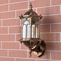 Cylinder Aluminum Glass Garden Outdoor Light
