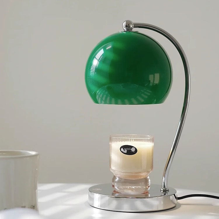 Iron Stainless Steel Round Table Lamp
