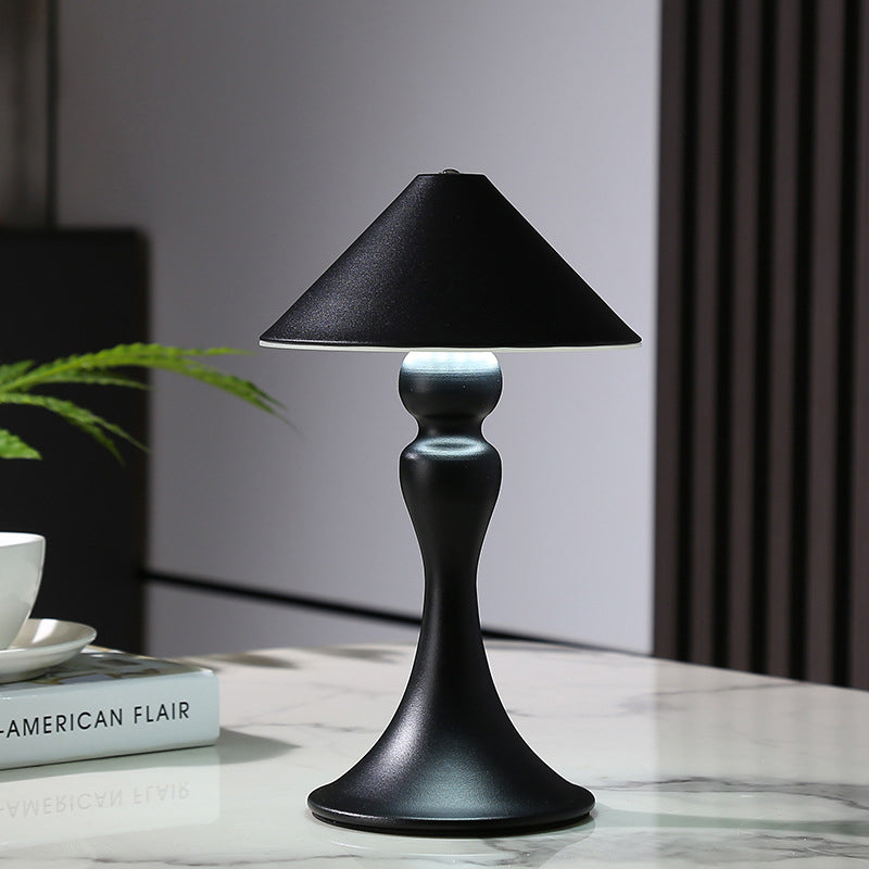 Conical Hardware Bedroom Table Lamp
