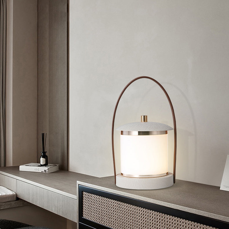 Portable Imitation Leather Acrylic Outdoor Light