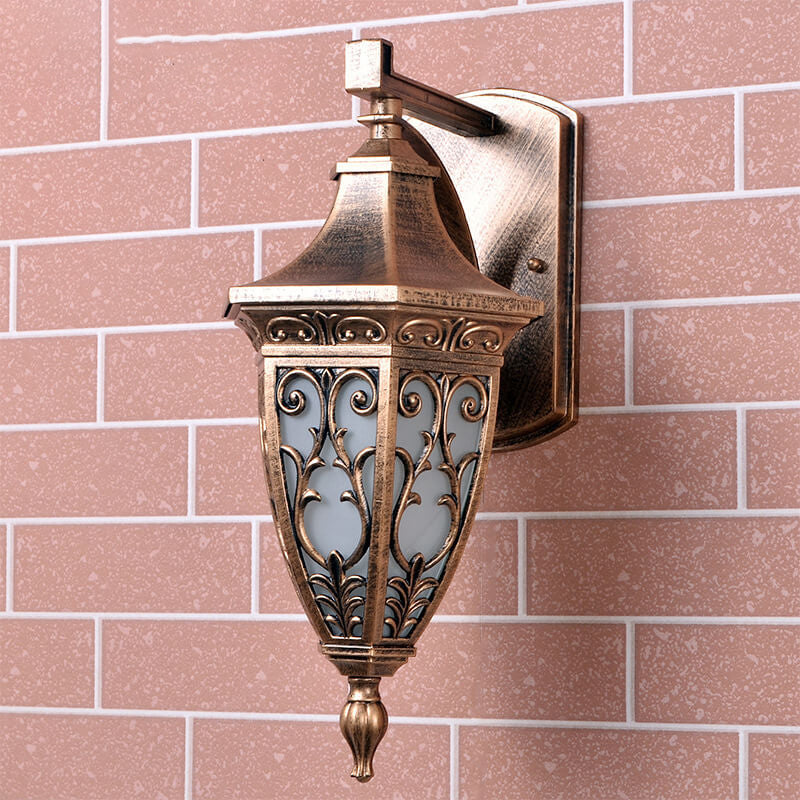 Square Cage Aluminum Outdoor Light