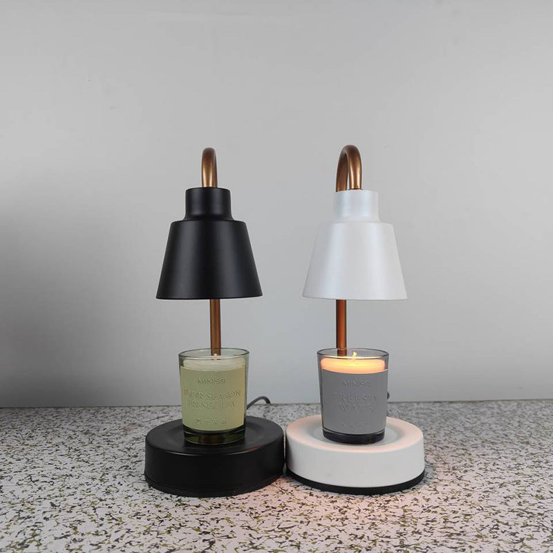 Iron Round Melting Wax Table Lamp
