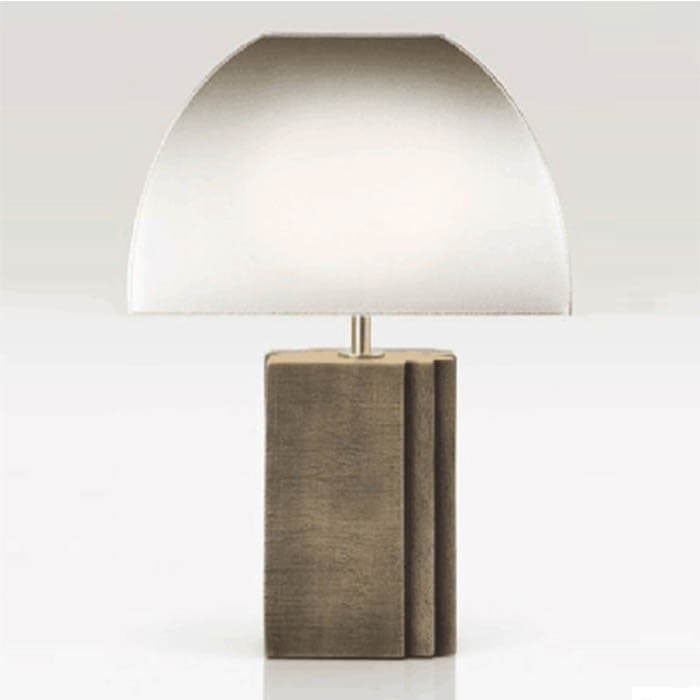 Gradient Fabric Resin Bedroom Table Lamp