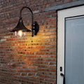 Aluminum Horn Shape Patio Outdoor Light