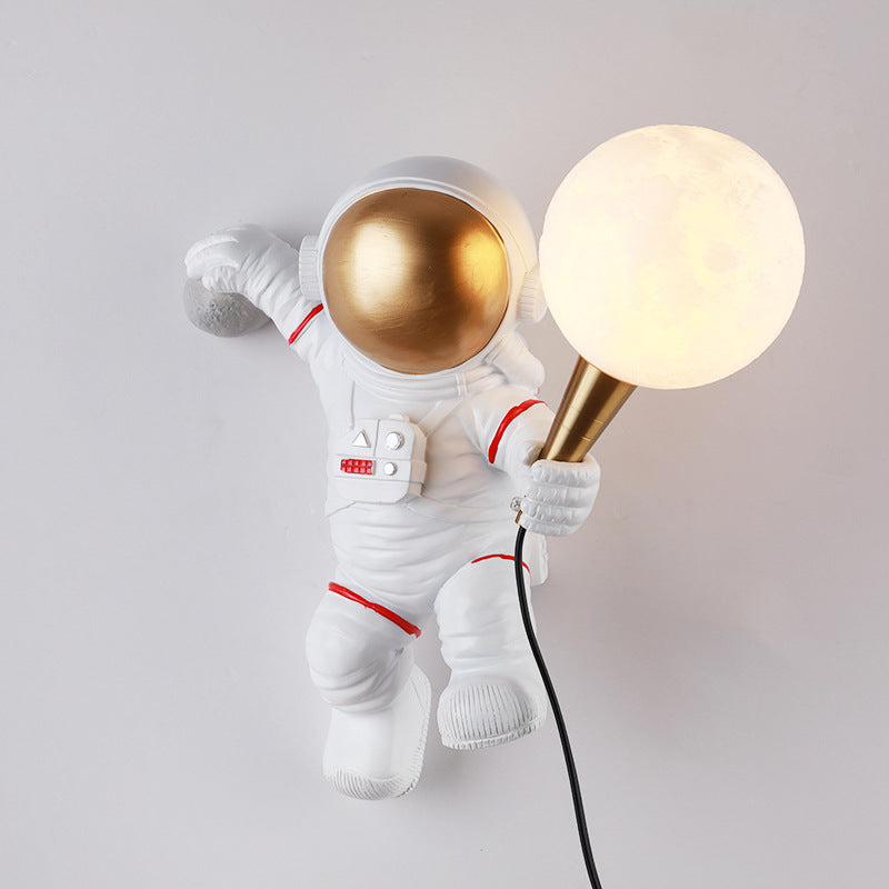 Resin ABS Astronaut Bedroom Table Lamp