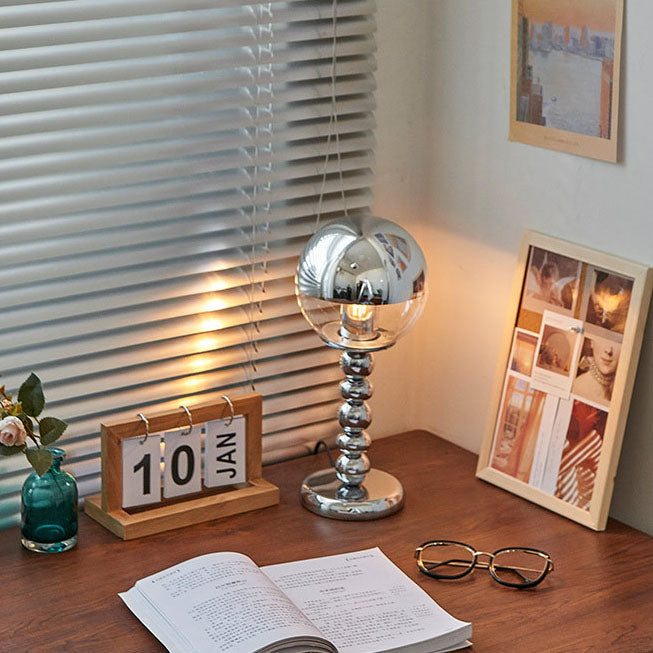 Solid Color Round Head Table Lamp