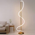 Line Iron Silicone Living Floor Lamp