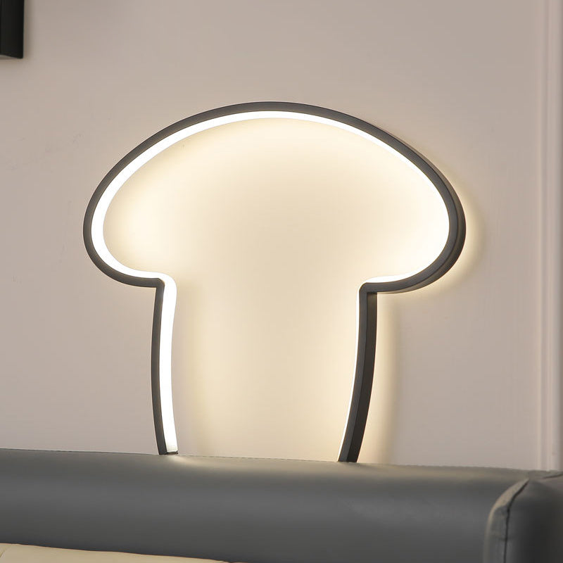 Line Mushroom Aluminum Silicone Table Lamp