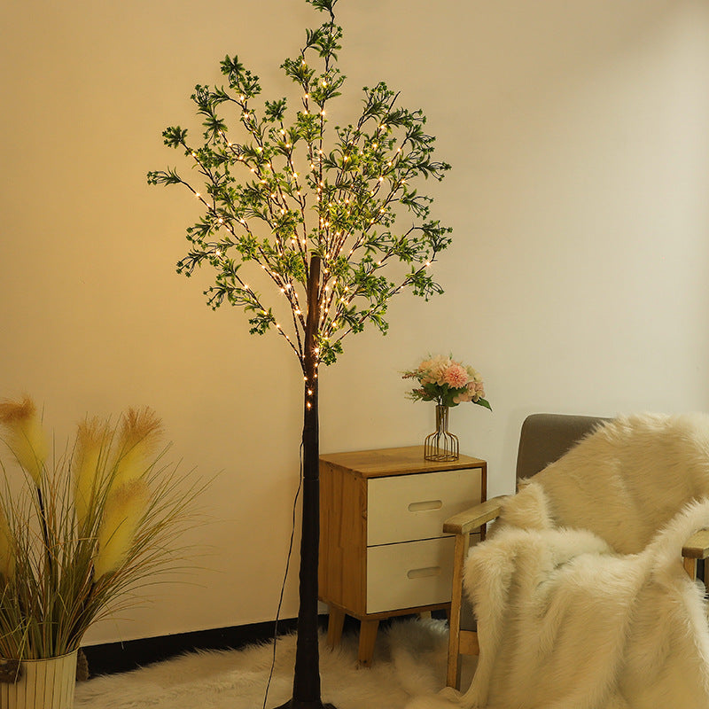 Waterproof Copper PP Tree Floor Lamp