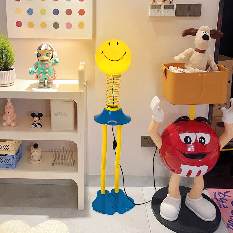 Smiley Spring Hardware PVC Floor Lamp