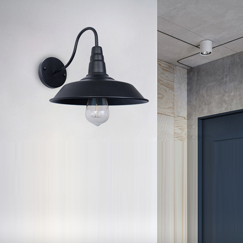 Iron Round Dining Room Wall Lamp