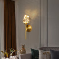 Full Copper Crystal Scepter Wall Lamp