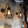 Iron Cage Wall Lamp