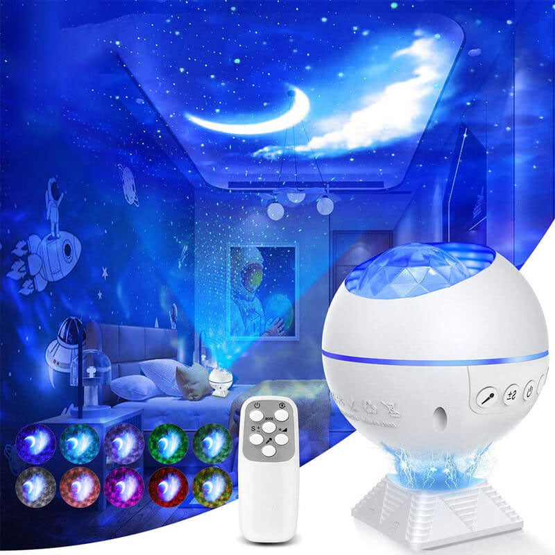 Plastic Seven-color Sound-controlled Star Night Light