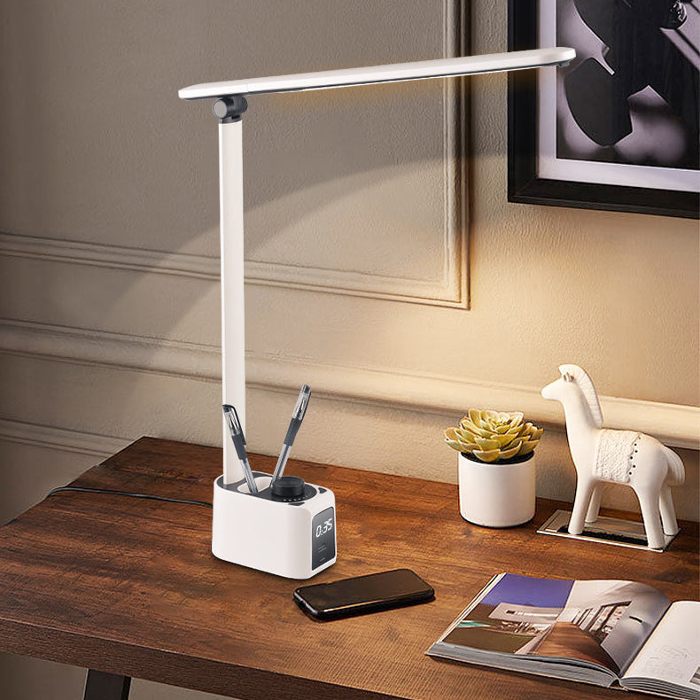 Collapsible Long ABS Aluminum Table Lamp