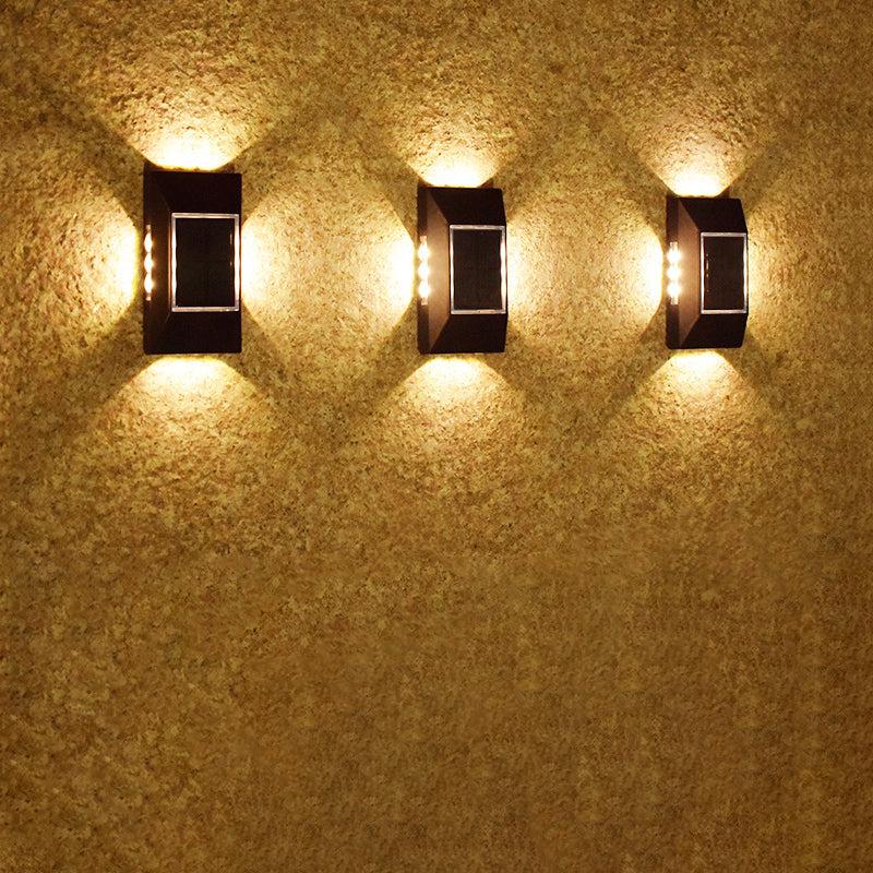 Sensor Rectangle ABS Plastic Outdoor Light