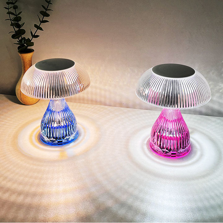 Acrylic Crystal Jellyfish Table Lamp