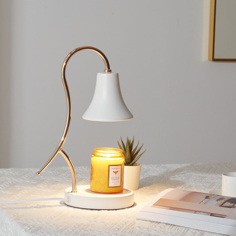 Iron Flower Shape Melting Table Lamp