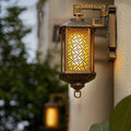 Brushed Aluminum House Pagoda Outdoor Light