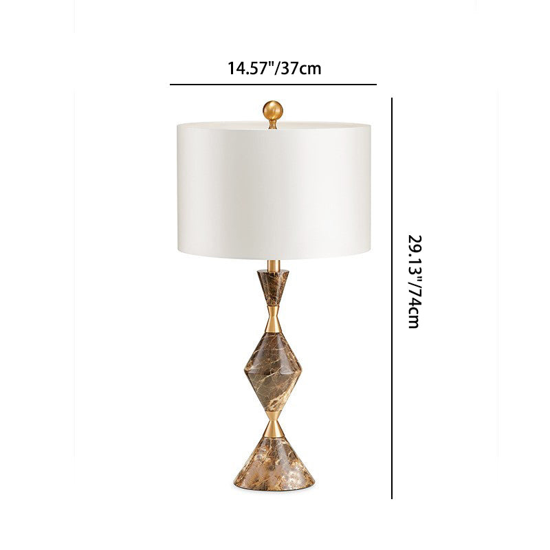 Metal Morph nanite Fabric Table Lamp