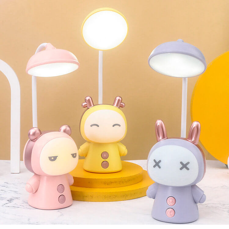 Cartoon Doll ABS Colorful Table Lamp
