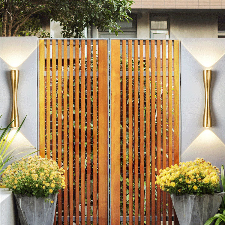 Aluminum Trumpet Shape Patio Outdoor Light