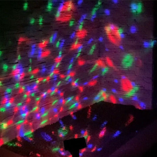 Rotating Color Projection Garden Outdoor Light