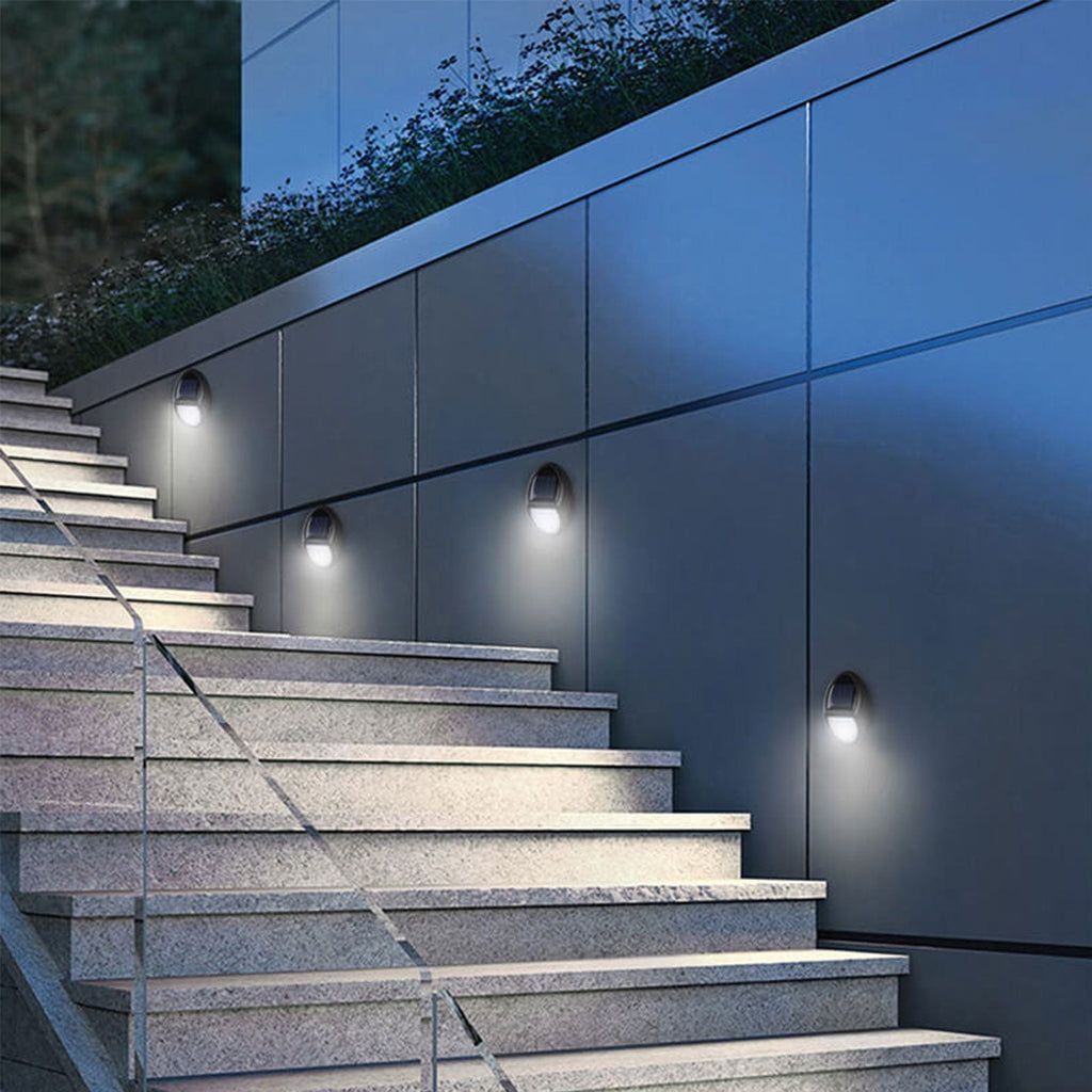 Oval Fence Outdoor Light