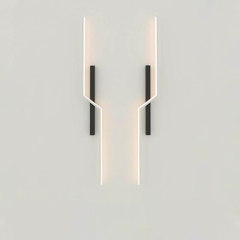 Geometry Lines Aluminum Iron Wall Lamp
